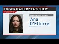 Former student teacher pleads guilty to having sex with student