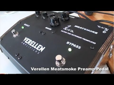 Verellen Amps - Meatsmoke Preamp Pedal (Bass)