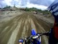 Yamaha yz 125 Jumping, Wheeling, and climbing hill at sand pit