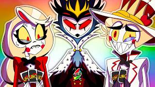 Hazbin Hotel Vs Helluva Boss Uno Match Got Out Of Control In Vrchat