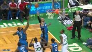 Nikola Vucevic Accidentally Scores For Celtics Magic Vs Celtics February 2, 2014 Nba 2013-2014