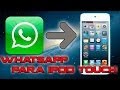 Como instalar Whatsapp en un iPod y iPad en iOS 7