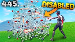 REASON WHY CART IS DISABLED..!! Fortnite Daily Best Moments Ep.445 Fortnite Battle Royale Funny