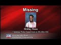 Missing: Shirley Ross