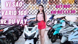 Lý Do Gì Khiến Honda Vario 160 Rẻ Đến Vậy, Hãy Cùng Thùy Dung Motor Tìm Hiểu Nhé