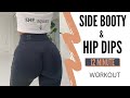12 MINUTE SIDE BOOTY/ HIP DIPS | 28 DAY BOOTY CHALLENGE | DAY 3