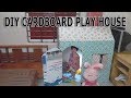 Làm nhà bằng thùng giấy (cardboard house)