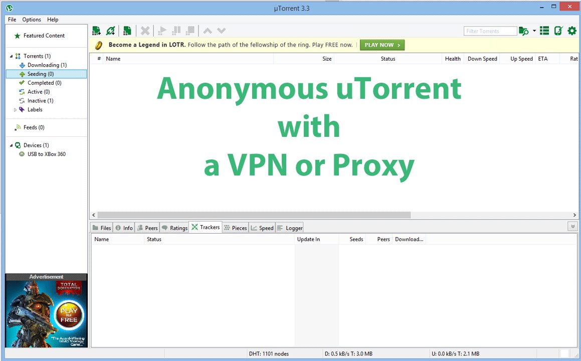 how to download torrents file with proxy or vpn