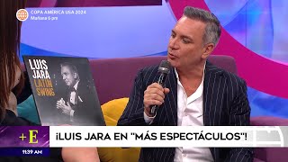 Luis Jara - Entrevista En Más Que Espectáculos De América Tv. Gira Latín Swing