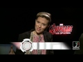 The Avengers: Age of Ultron Interviews w/ Scarlett Johansson and Mark Ruffalo