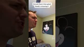 Goofy Had Enough Of Donald Duck