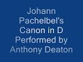 Canon in D - Anthony Deaton