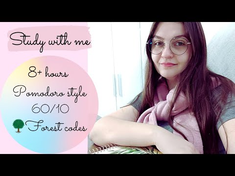 Study with me (8+ hours) #127 (study + nature sounds) ~ let's get into the work guys!