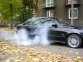 BMW E39 525D Burnout Sosnowiec Pogon