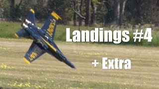 RC Jet Airplane Landings and Crashes - the good the bad the ugly from Temora