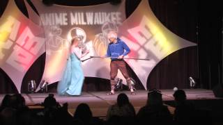 Anime Milwaukee 2014 - Skit 02 - Elsa meets Jack Frost...