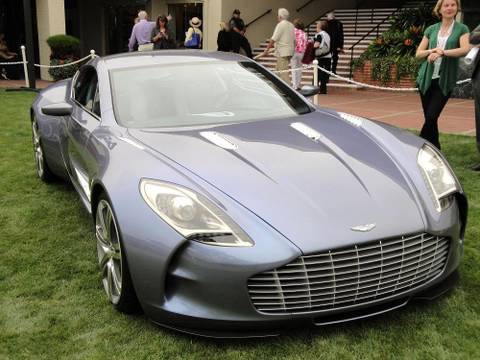 Vanquish Am310 on Pebble Beach Concours D Elegance 2009   Supercars On Display