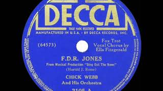 Watch Ella Fitzgerald FDR Jones video