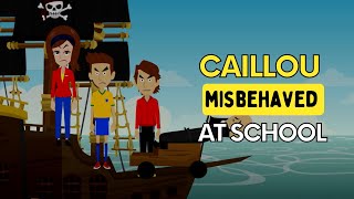 Caillou Misbehaved At School Suspended