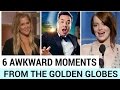 6 Most Awkward Moments at the 2017 Golden Globes!