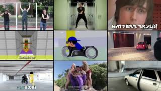 Gangnam Style 9 Parody Mashup