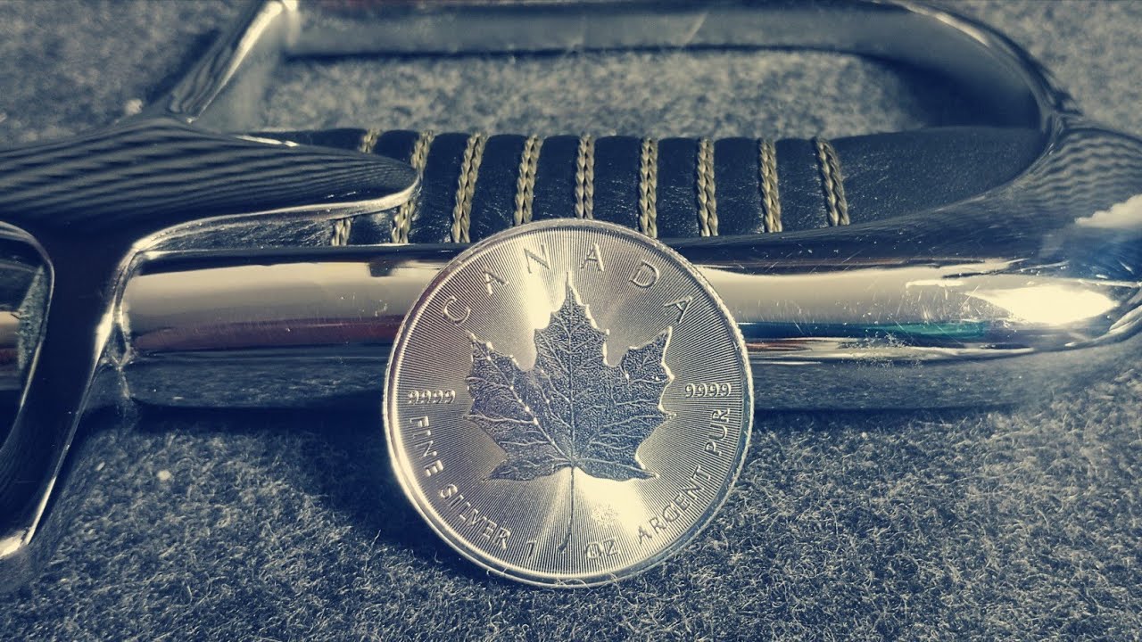 1oz Silver Maple Leaf coin - testing coin is real