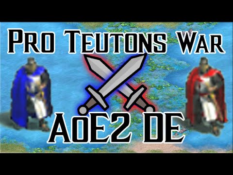Pro Teutons War in AoE2 DE!