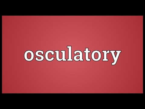 Header of osculatory