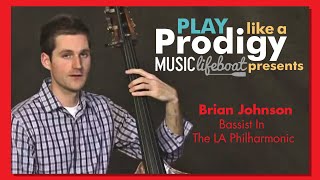 Lesson 7: Bowing German Arco Acoustic Bass With Virtuoso Brian Johnson, Bassist In The LA Phil
