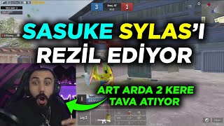 SASUKE SYLAS'A ART ARDA 2 KERE TAVA ATIYOR