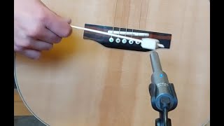 Measuring The Frequency Response Of The Acoustic Guitar