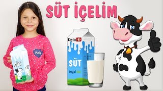 Ceylin-H | Süt İçelim Çocuk Şarkısı - Nursery Rhymes & Super Simple Kids Songs