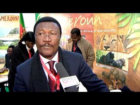 Charles Ngouane Milla, Cameroon Tourism Bureau Europe @ ITB 2010