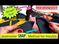 Jesmonite Snap method and strength test