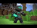 Minecraft animation Trận chiến giữa Herobrine trong Hypixel cùng nhạc "Super Hero"