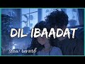 Dil Ibaadat - Tum Mile [ slowed and reverb ] | Sad Song
