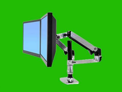 Ergotron LX Dual LCD Arm -Stacking -Review