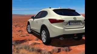 SUV of the base of the new 2014 Mazda3. Mazda CX-3.