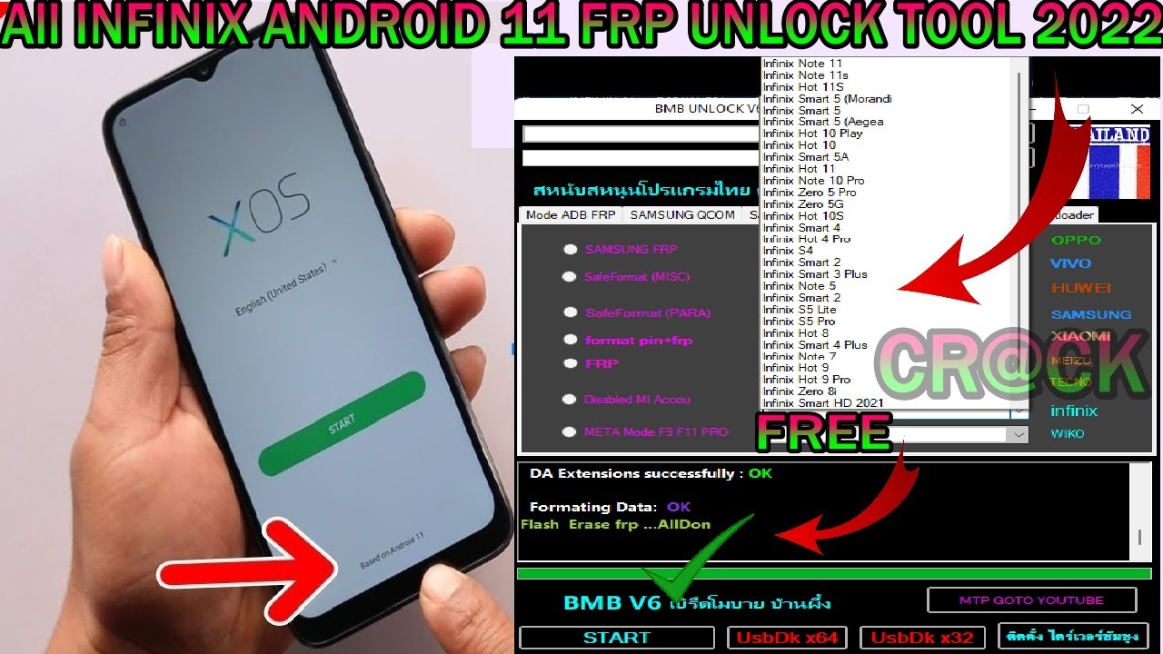 All Infinix Android 11 FRP Unlock Tool 2022 Google All Infinix Android 11 FRP Unlock Tool 2022 Google