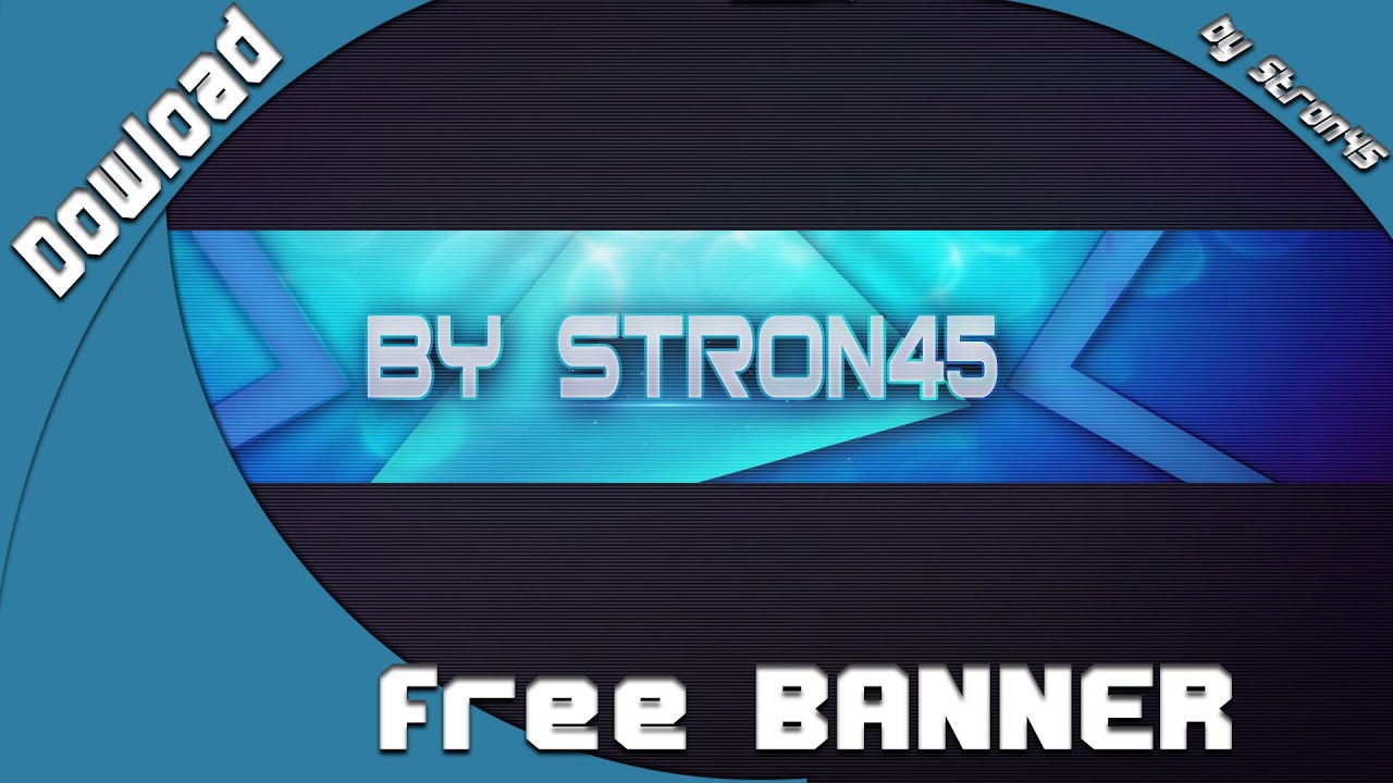 Descargar Banner editable gratis para youtube | By stron45 - YouTube