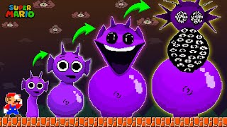 Evolution Of Pregnant Durple Sprunki In Super Mario Bros