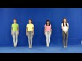 TicToc Music Video performed by Sistar (Blue screen version)