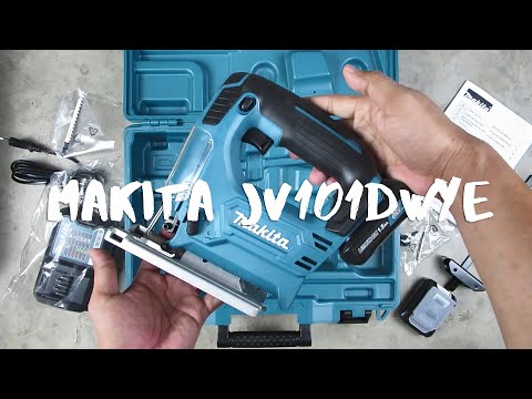 Mesin Gergaji Cordless Jigsaw Baterai Makita JV101DWYE JV 101 DWYE