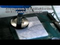 Marble polishing by diamond disc