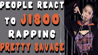 People Going Crazy Over Jisoos Rap In Pretty Savage - Blackpink