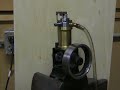 Overhead Valve Single Compressed Air Model Engine Steam