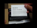 Sony Cybershot DSC-WX7 Unboxing