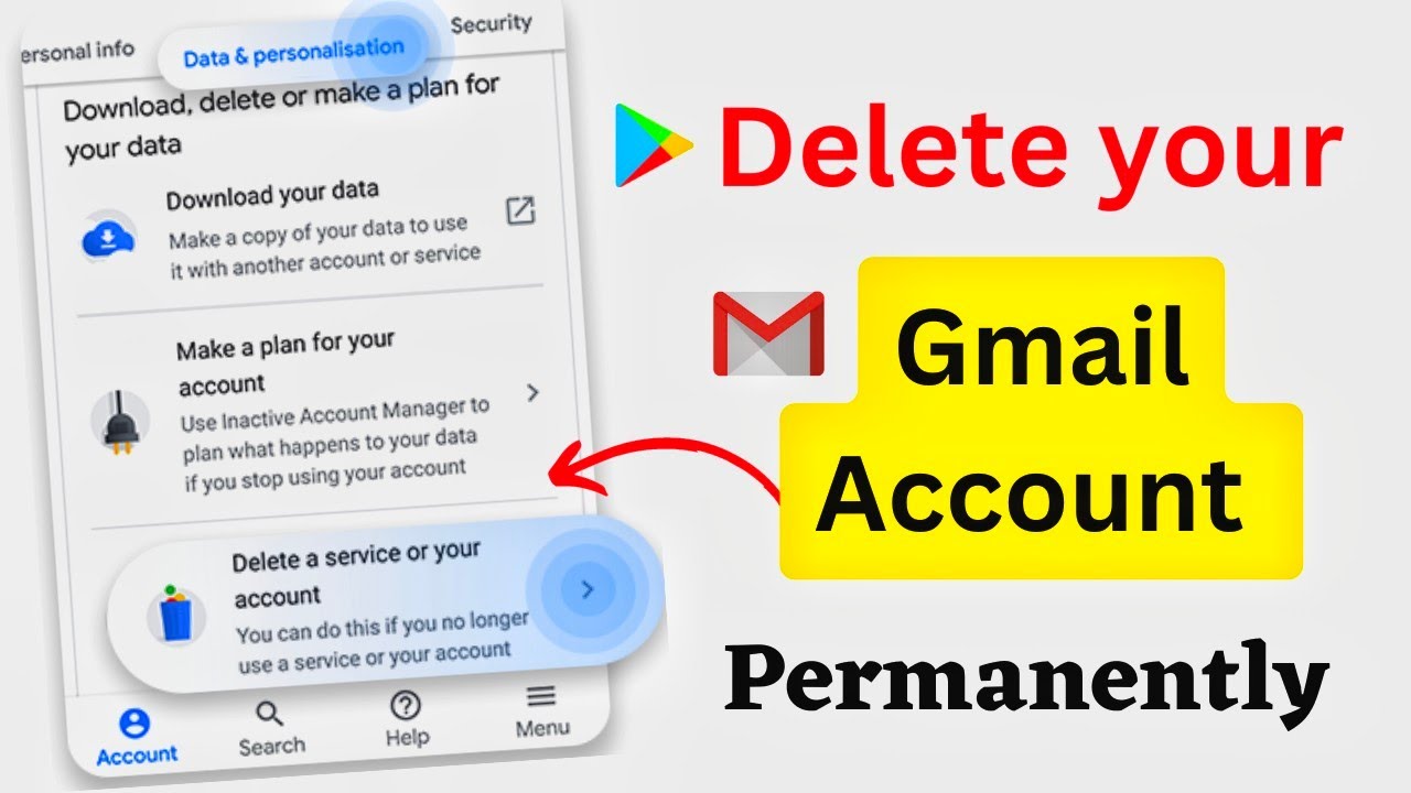 How to Delete Gmail Account permanently And How to Delete Gmail Account permanently And