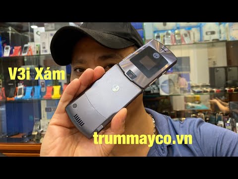 Motorola V3i Xám Full Box Máy Mới 100% tại trummayco.vn