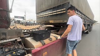 Começou Pegar Fogo No Caminhão Do Pedro